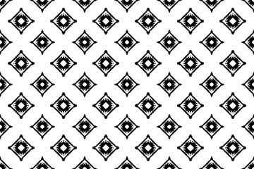 Abstract seamless patterns, geometric patterns, and batik patterns are designed for use in interior, wallpaper, fabric, curtain, carpet, clothing, Batik, satin, background, and Embroidery style.