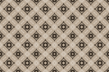 Abstract seamless patterns, geometric patterns, and batik patterns are designed for use in interior, wallpaper, fabric, curtain, carpet, clothing, Batik, satin, background, and Embroidery style.