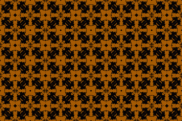 Abstract seamless patterns, geometric patterns, and batik patterns are designed for use in interior, wallpaper, fabric, curtain, carpet, clothing, Batik, satin, background, and Embroidery style.