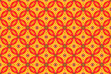 Abstract seamless patterns, geometric patterns, and batik patterns are designed for use in interior, wallpaper, fabric, curtain, carpet, clothing, Batik, satin, background, and Embroidery style.