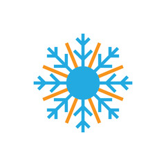 Air conditioner logo icon