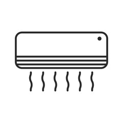 Air conditioner logo icon