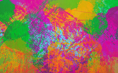 Abstract grunge texture colorful background vector