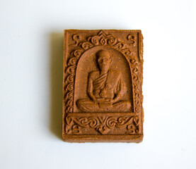 wooden buddha statue