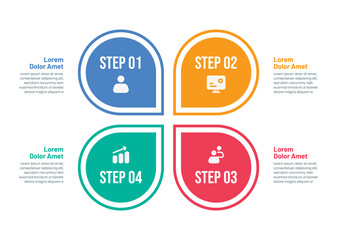 Infographic 4 steps