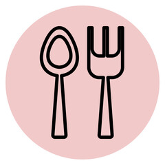 cutlery illustration