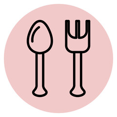 cutlery illustration