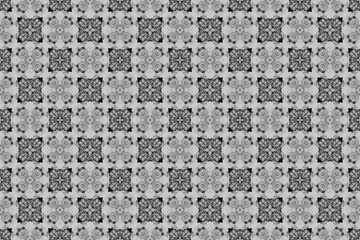 Abstract seamless patterns, geometric patterns, and batik patterns are designed for use in interior, wallpaper, fabric, curtain, carpet, clothing, Batik, satin, background, and Embroidery style.