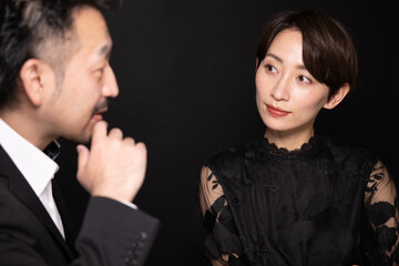 軟派かデートする素敵なカップル