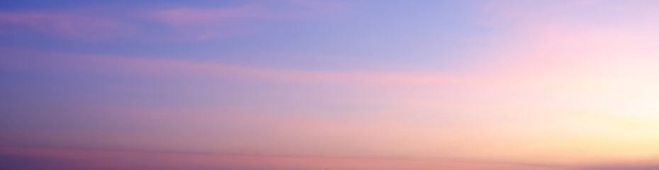 Beautiful Sunrise Sky with LIght Beam Background, Suitable for Billboard Header Banner Website.