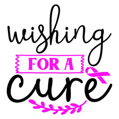 Wishing For A Cure SVG