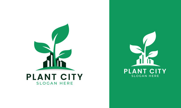 Plant city logo design