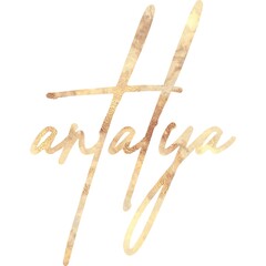 Antalya City Typography in Golden letters, tourism related items, gift ideas etc.