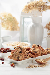 Oatmeal raisin cookies.
