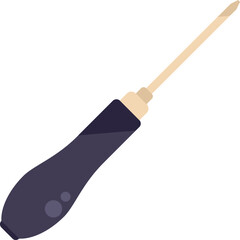 Tablet screwdriver icon flat vector. Repair phone. Electronic device isolated