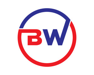 BW logo vector design template.