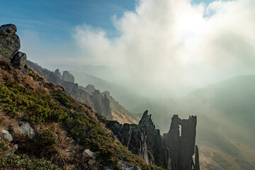 Rocky mountains landscape