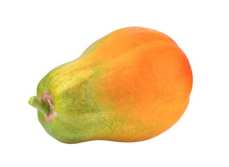 ripe papaya on transparent png