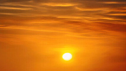 Beautiful sunset sky and dramatic sky