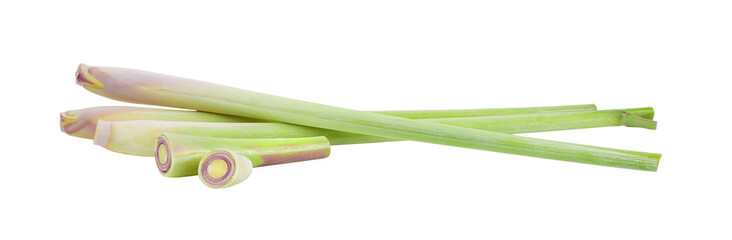 fresh Lemongrass on transparent png