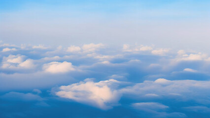 white cloud on blue sky