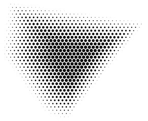 Hexagonal shape background