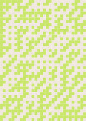 Abstract Geometric Pattern generative computational art illustration