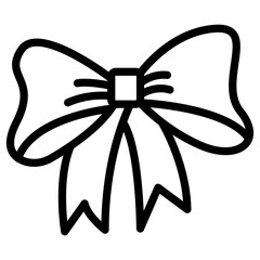 butterfly ribbon icon