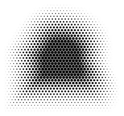 Hexagonal shape background