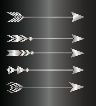 Silver Arrow, Arrows, Archery Arrow