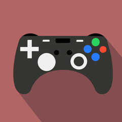 Controller icon design gaming illustration gamer cartoon vector remote graphic