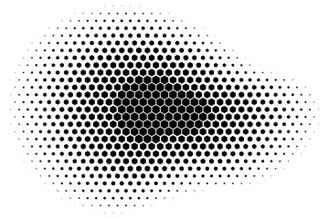 Hexagonal shape background