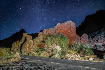 Subtle Stars Above Boca Tauce, Teide National Park