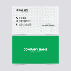 Minimal Individual Business Card Layout