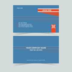 Minimal Individual Business Card Layout