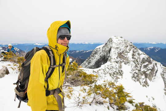 Mountaineering trip to the Clarke Group, Harrison, British Columbia.