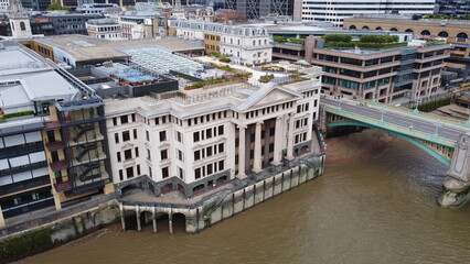 Naklejka premium Vintners' Hall London drone image0
