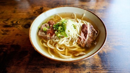 琉球名物である沖縄そば