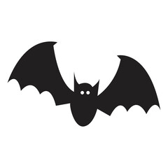 bat vector icon logo template illustration design