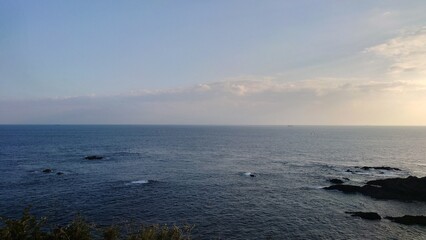 sunrise over the sea