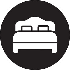 beds glyph icon