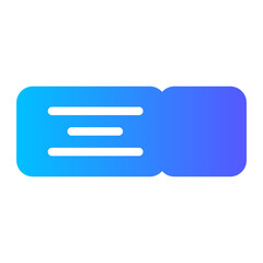 Incoming Call gradient icon