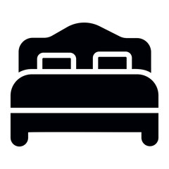 beds glyph icon