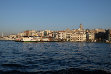 Obraz premium Istanbul, famous Galata Tower