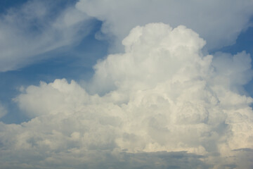 Beauty cloud in sky