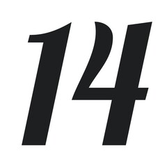 14 number of black