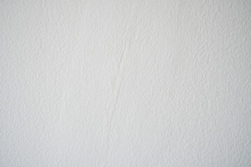 Hairline crack on the white wall has been fixed by using sealing filler. 