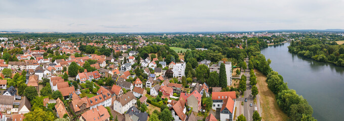  City of Hanau am Main - view from above