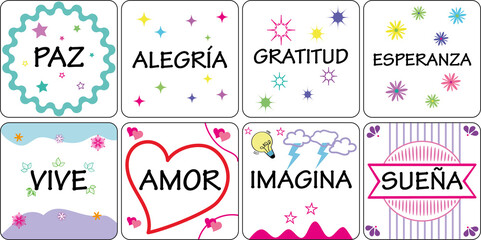 Etiqueta, adhesivo, etiqueta con frases, pegatina