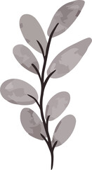 beautiful bouquet of watercolor flowers and leaves Watercolor floral elements